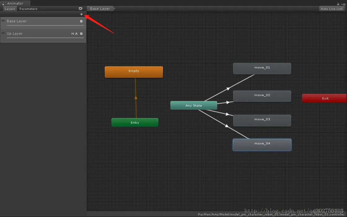 [Unity ]Avatar Mask 动画混合_右键